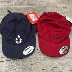 Boys Volcom Baseball Caps - Set of 2